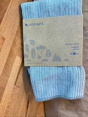 Norwex Grey Ribbed Microfiber Kitchen Towel